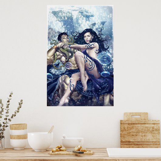 Atlantis Rising Poster (Keuken)