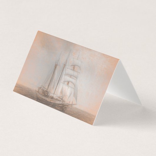 Atlantis Sailing Ship da Vinci Kaart (Voorkant)
