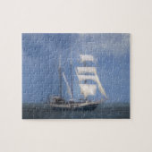 Atlantis Sailing Ship Turner Stormen Legpuzzel (Horizontaal)