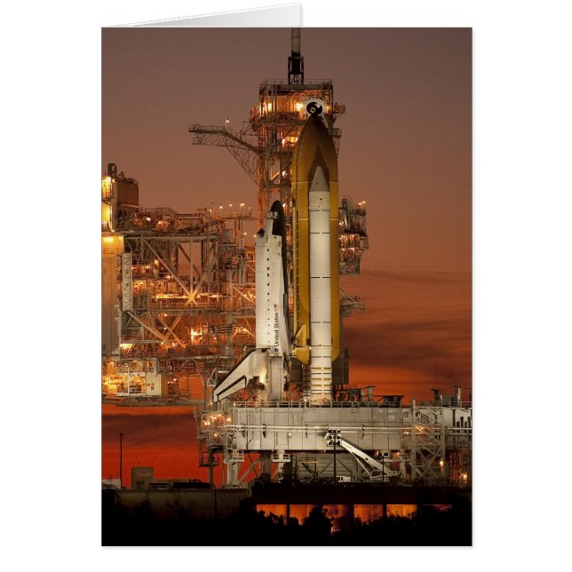 Atlantis Space Shuttle start NASA (Voorkant)