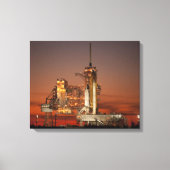 Atlantis Space Shuttle start NASA Canvas Afdruk (Voorkant)