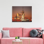 Atlantis Space Shuttle start NASA Canvas Afdruk (Insitu (Woonkamer))