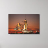 Atlantis Space Shuttle start NASA Canvas Afdruk (Voorkant)