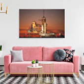Atlantis Space Shuttle start NASA Canvas Afdruk (Insitu (Woonkamer))