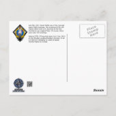 Atlantis Space Shuttle STS-135 Laatste vlucht Briefkaart (Achterkant)