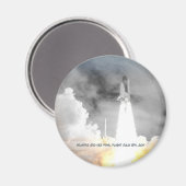 Atlantis Space Shuttle STS-135 Laatste vlucht Magneet (Voorkant / Achterkant)