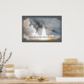 Atlantis Space Shuttle STS-135 Laatste vlucht Poster (Keuken)