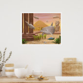 Atlantis Sunset Poster (Keuken)