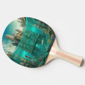 Atlantis Tafeltennisbatje (Zijkant)