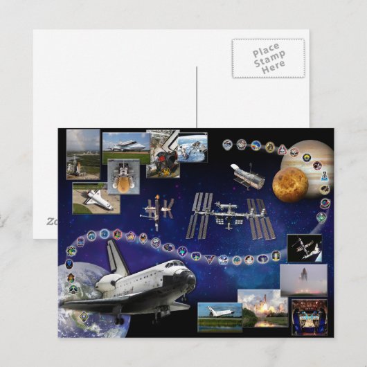 Atlantis Tribute Briefkaart (Voorkant / Achterkant)