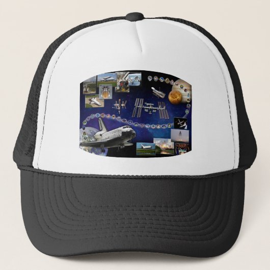 Atlantis Tribute OV 104 Trucker Pet (Voorkant)