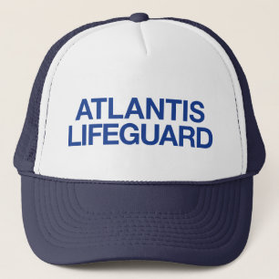 ATLANTIS van de de pretslogan van de BADMEESTER de Trucker Pet