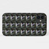 Atlantisch hoesje van het puffinpatroon (Achterkant (horizontaal))