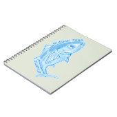 Atlantische blauwvintonijn notitieboek (Linkerzijde)