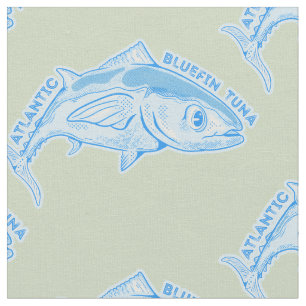Atlantische blauwvintonijn stof