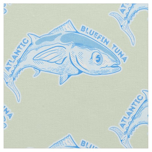 Atlantische blauwvintonijn stof (Close Up)