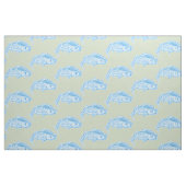 Atlantische blauwvintonijn stof (Fat Quarter)