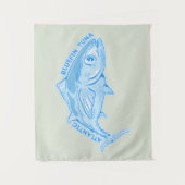 Atlantische blauwvintonijn wandkleed (Voorkant)