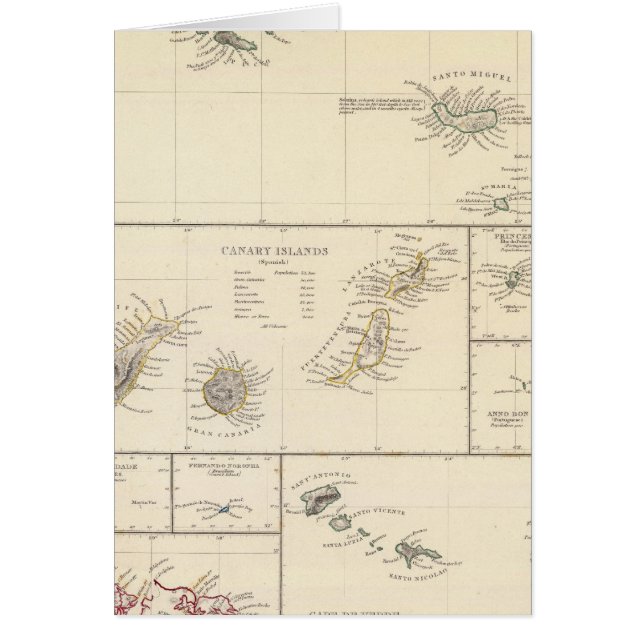 Atlantische eilanden (Voorkant)