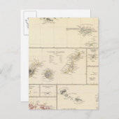 Atlantische eilanden briefkaart (Voorkant / Achterkant)