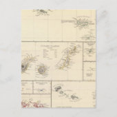 Atlantische eilanden briefkaart (Voorkant)