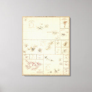 Atlantische eilanden canvas afdruk