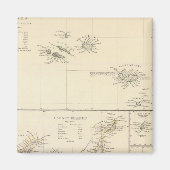 Atlantische eilanden magneet (Voorkant)