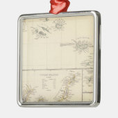 Atlantische eilanden metalen ornament (Links)