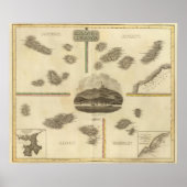 Atlantische eilanden poster (Voorkant)