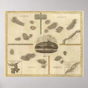 Atlantische eilanden poster