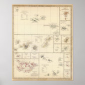 Atlantische eilanden poster (Voorkant)