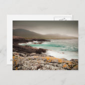 Atlantische golven in de buitenste Hebriden Briefkaart (Voorkant / Achterkant)
