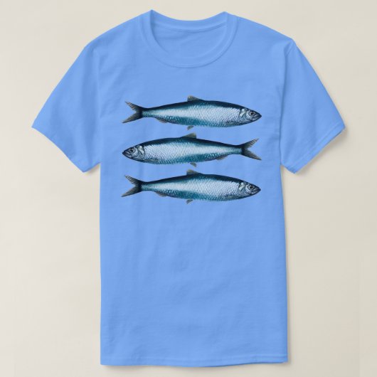 Atlantische haring Clupea harengus T-shirt (Design voorkant)