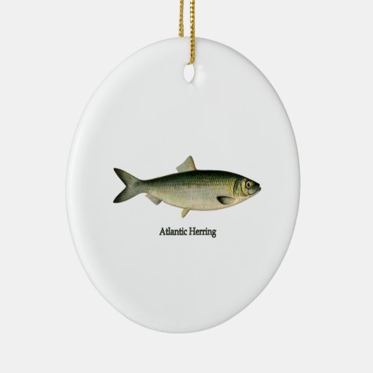 Atlantische haring keramisch ornament (Rechts)