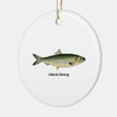 Atlantische haring keramisch ornament (Links)