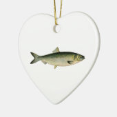 Atlantische haring van Zee Keramisch Ornament (Links)