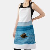 Atlantische havenrob schort (Insitu)