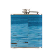 Atlantische havenzeehond heupfles (Achterkant)