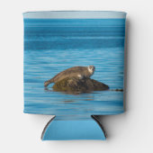 Atlantische havenzegel blikjeskoeler (Voorkant)