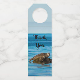 Atlantische havenzegel flessenhanger