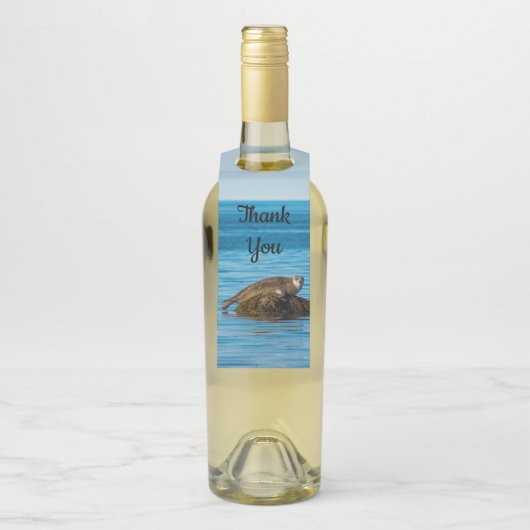 Atlantische havenzegel flessenhanger (Op fles)