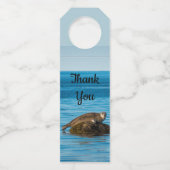 Atlantische havenzegel flessenhanger (Voorkant)