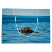 Atlantische havenzegel groot cadeauzakje (Achterkant)