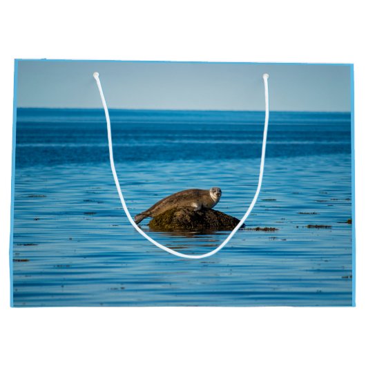 Atlantische havenzegel groot cadeauzakje (Achterkant)