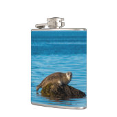 Atlantische havenzegel heupfles (Links)