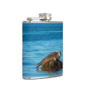 Atlantische havenzegel heupfles (Rechts)