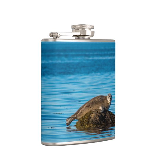 Atlantische havenzegel heupfles (Rechts)