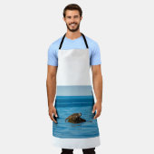 Atlantische havenzegel schort (Gedragen)