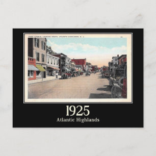 Atlantische Hooglanden, New Jersey, Vintage Briefkaart