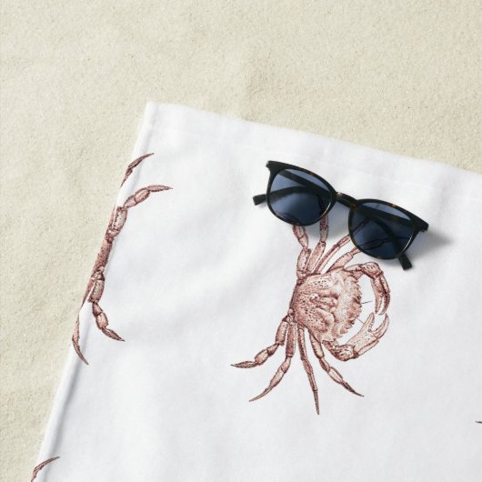 atlantische krab strandlaken (In situ)